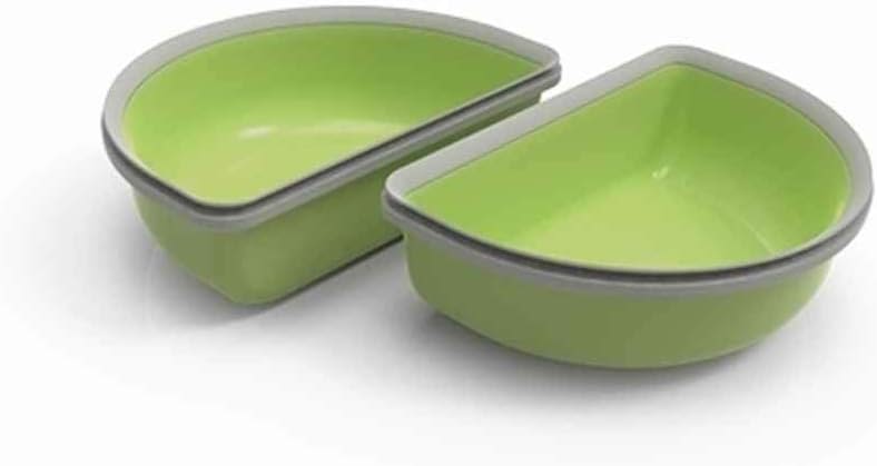 Surefeed Pet Feeder Half Bowl - Green
