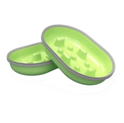 Surefeed Pet Feeder Slow Bowl - Green