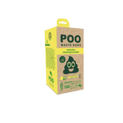 M-Pets Vegetable Based Lemon Scented Dog Poo Waste Bags
