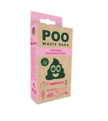 M-Pets Vegetable Based Rose Scented Dog Poo Waste Bags