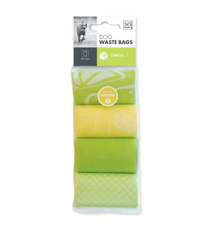 M-Pets Lemon Scented Dog Waste Bags