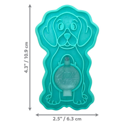 KONG ZoomGroom Bubbles Dog Brush