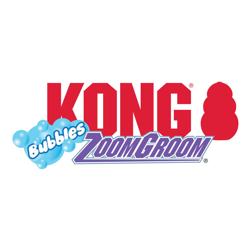 KONG ZoomGroom Bubbles Dog Brush