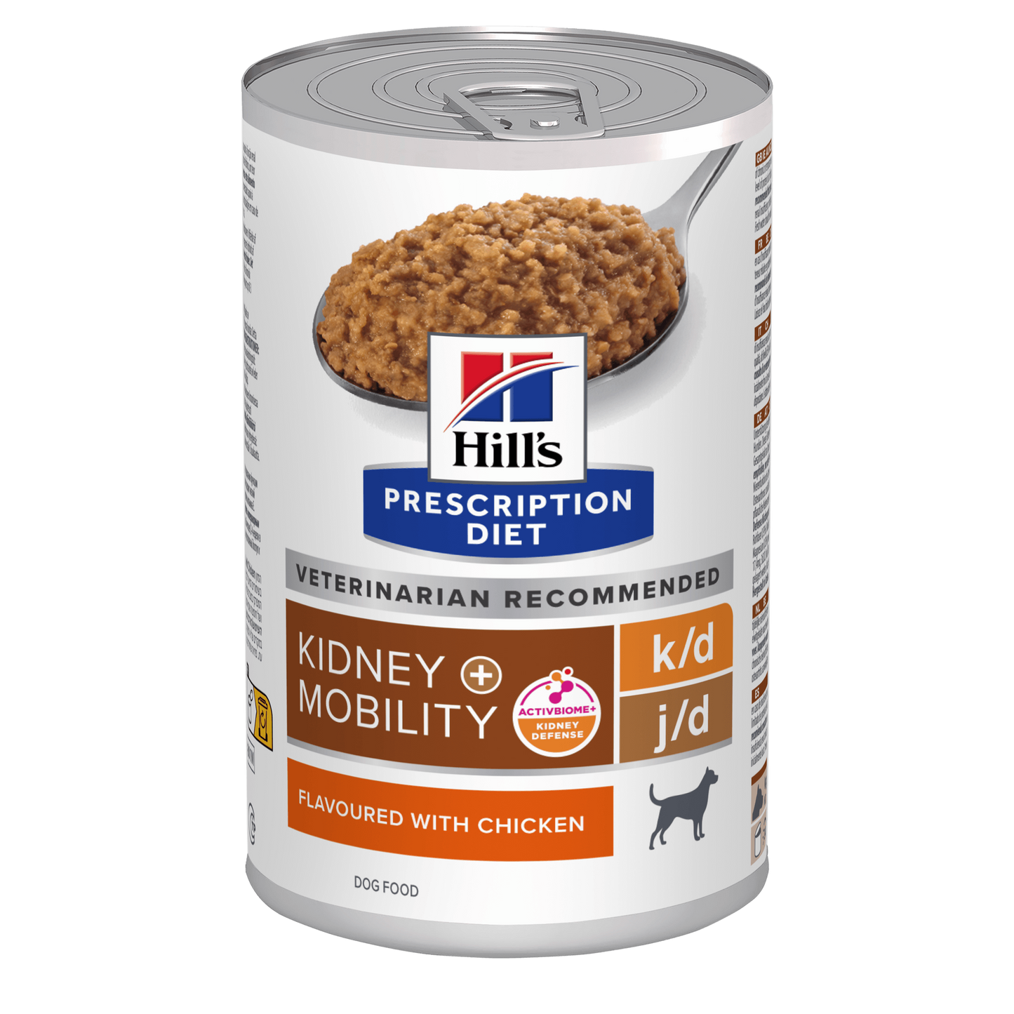 Hill's Prescription Diet k/d + Mobility Wet Dog Food with Chicken - 12 x 370g Can