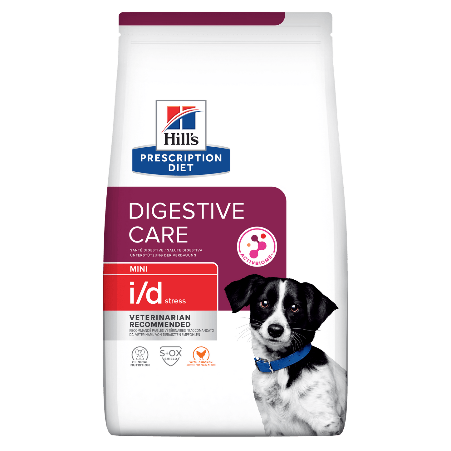 Hill's Prescription Diet i/d Stress Mini Digestive Care Dry Dog Food with Chicken - 6kg Bag