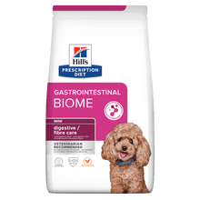Hill’s Prescription Diet Gastrointestinal Biome Digestive/Fibre Care Mini Dry Dog Food with Chicken - 1kg Bag