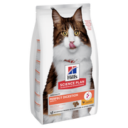 Hill's Science Plan Perfect Digestion Adult 1+ Dry Cat Food with Chicken & Brown Rice - 7kg Bag