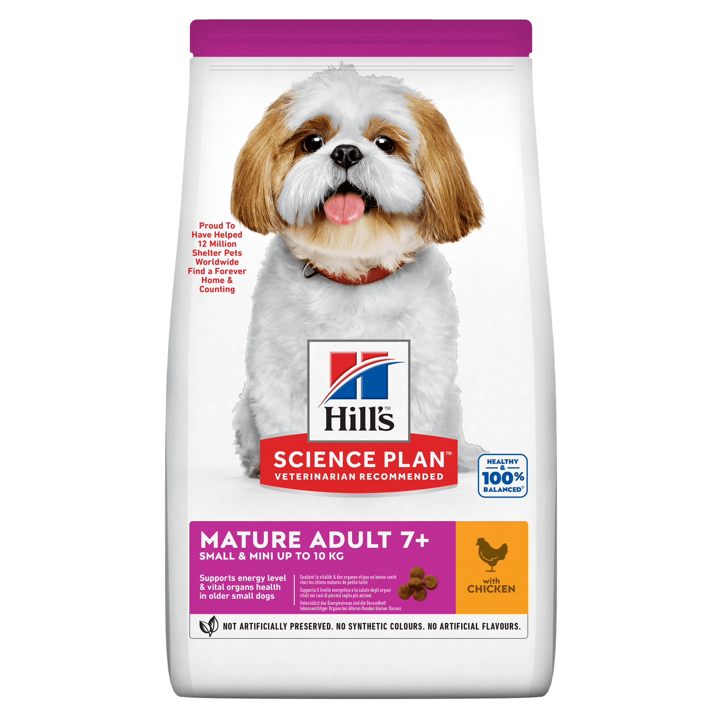 Hill's Science Plan Mature Adult Small & Mini Dry Dog Food with Chicken - 3kg