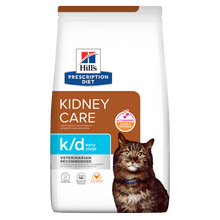 Hill's Prescription Diet k/d Early Stage Kidney Care Dry Cat Food - 3kg Bag