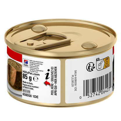 Hill's Science Plan Kitten & Mother Tender Mousse Wet Food with Chicken & Turkey - 24 x 85g Can