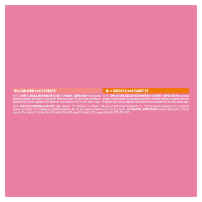 Purina One Kitten Mini Fillets Salmon and Chicken Wet Cat Food