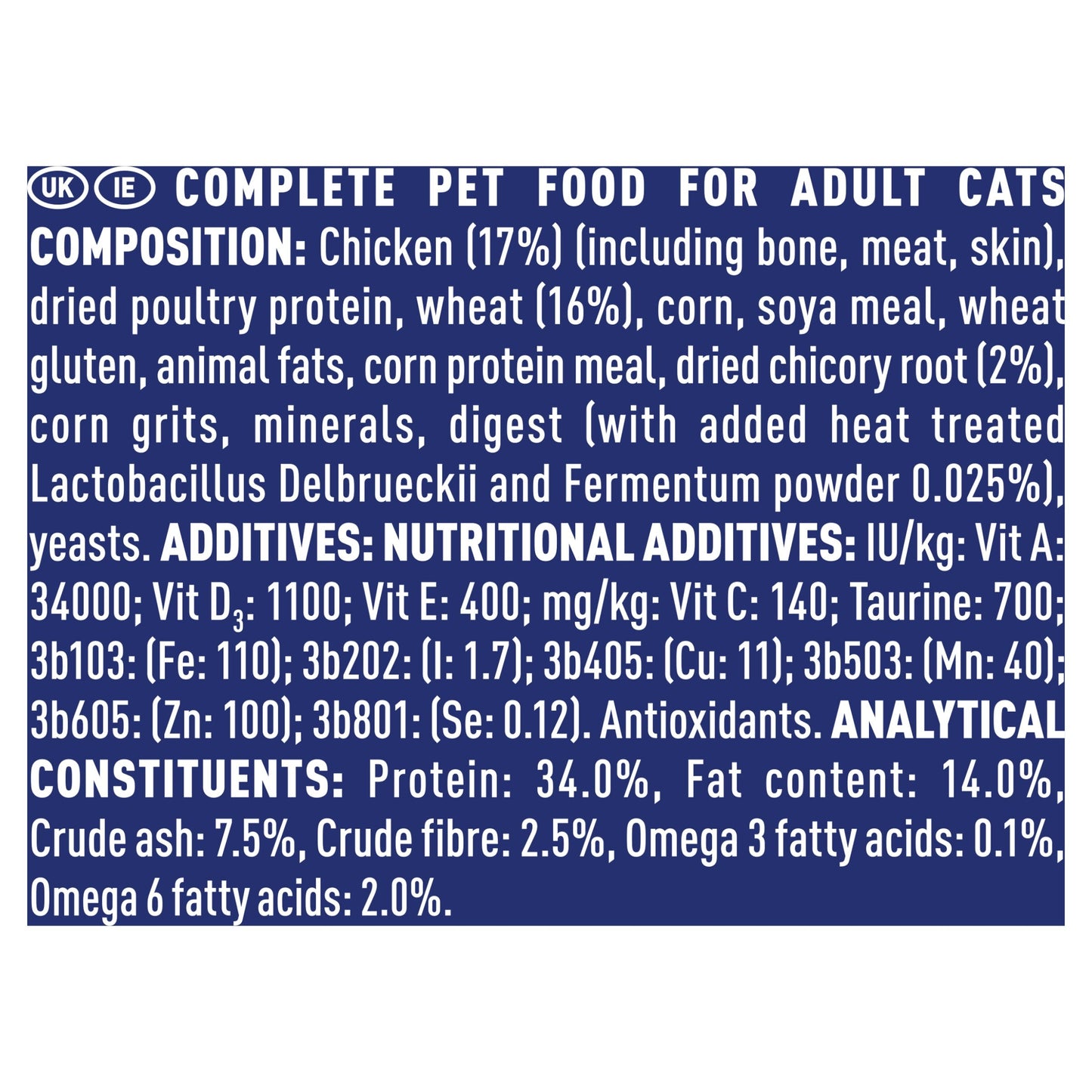 Purina One Bifensis Chicken Dry Cat Food