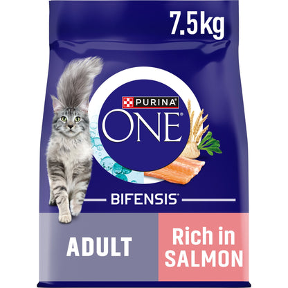 Purina One Bifensis Salmon Dry Cat Food