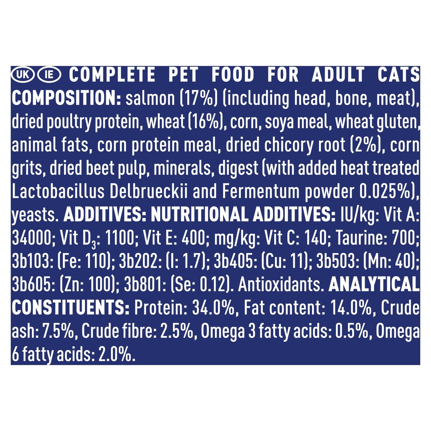 Purina One Bifensis Salmon Dry Cat Food