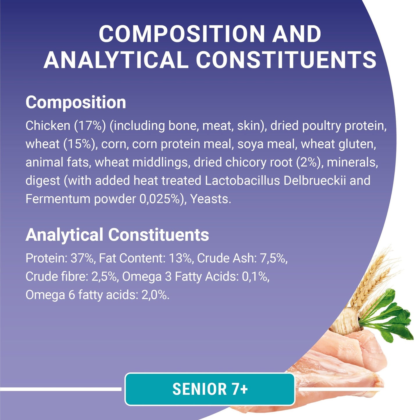 Purina One Senior 7+ Bifensis Chicken Dry Cat Food