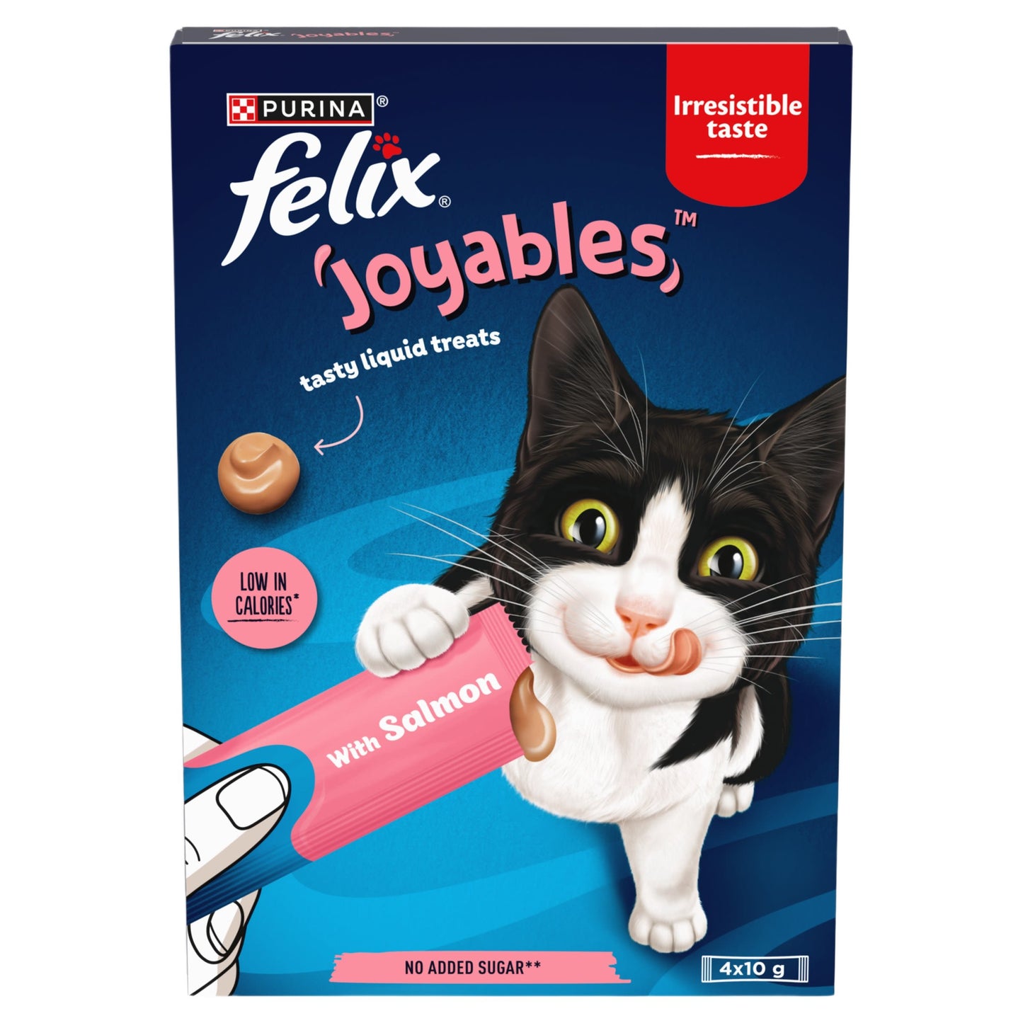 Felix Joyables Liquid with Salmon Cat Treats