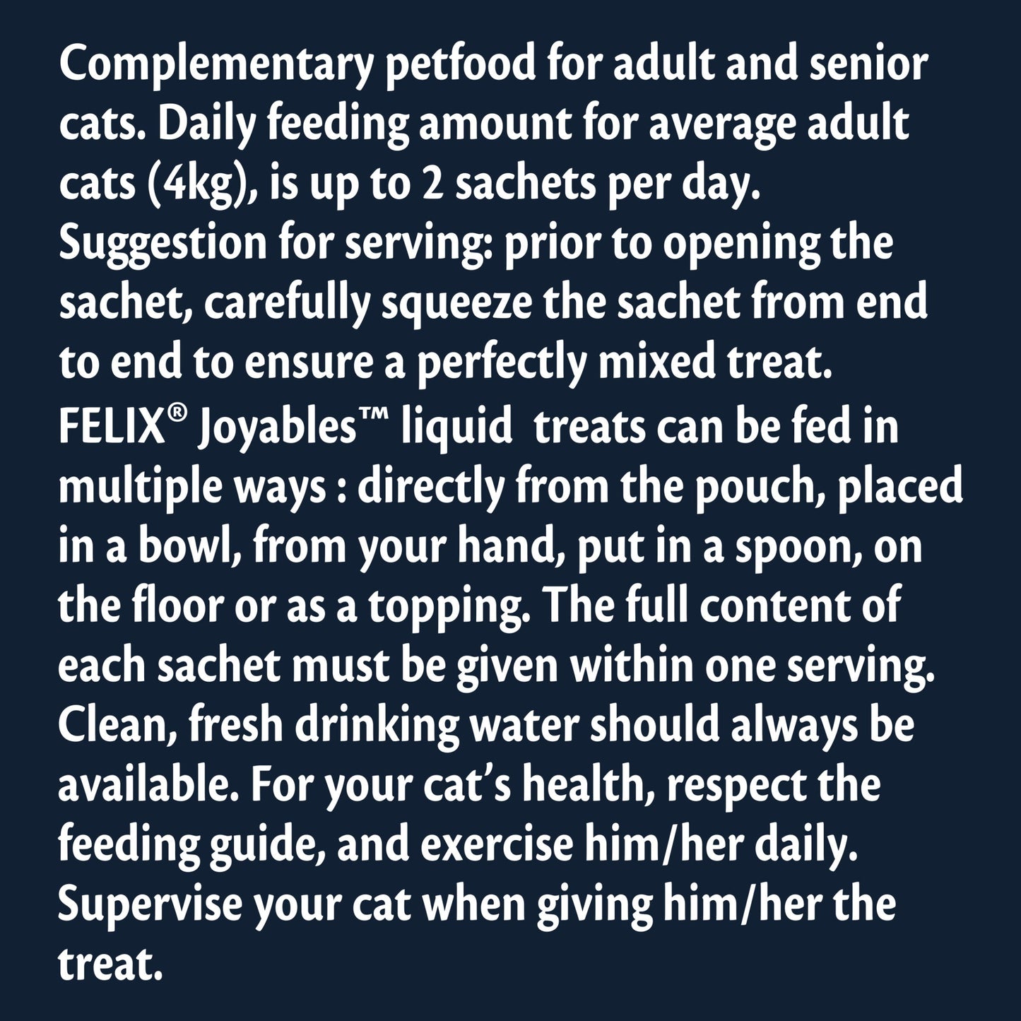 Felix Joyables Liquid with Salmon Cat Treats