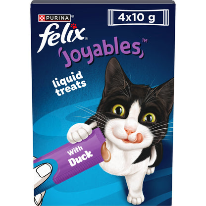 Felix Joyables Liquid with Duck Cat Treats