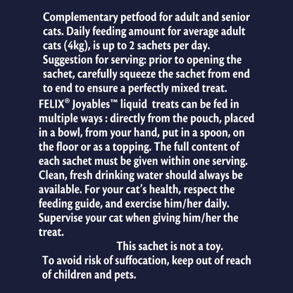 Felix Joyables Liquid with Duck Cat Treats