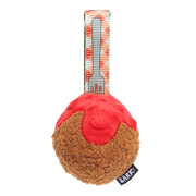 BARK A Squeaky Meat-A-Ball Dog Toy