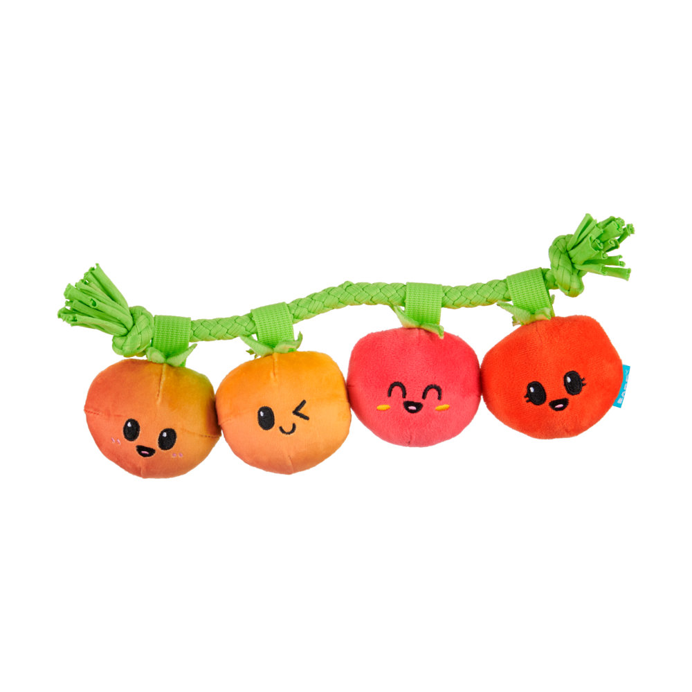 BARK Hairloom Tomatoes Dog Toy