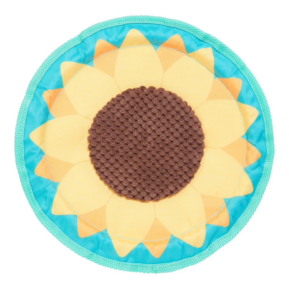 BARK Sunflower Flinger Dog Toy