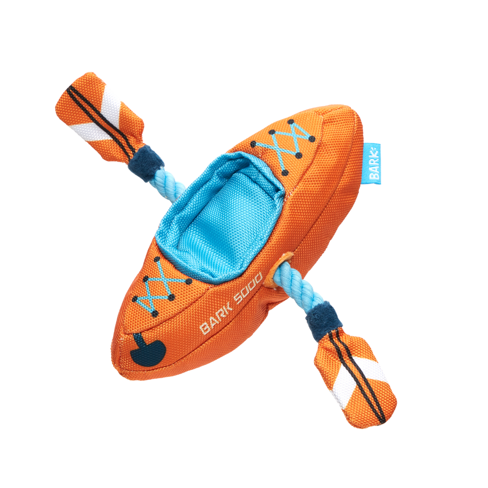 BARK Off-Track Kayak Dog Toy