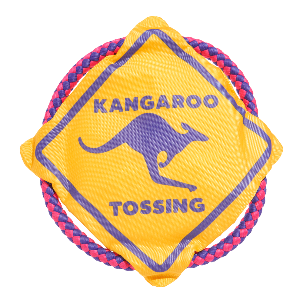 BARK Kangaroo Tossing Dog Toy