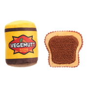 BARK Vegemutt Toast Dog Toy