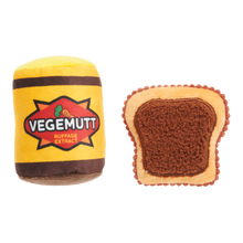 BARK Vegemutt Toast Dog Toy