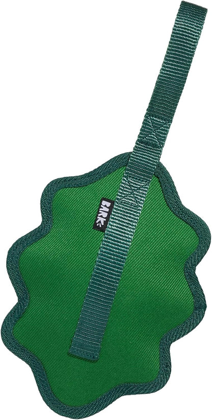 BARK Rip And Reveal Green Chew Leaf Dog Toy