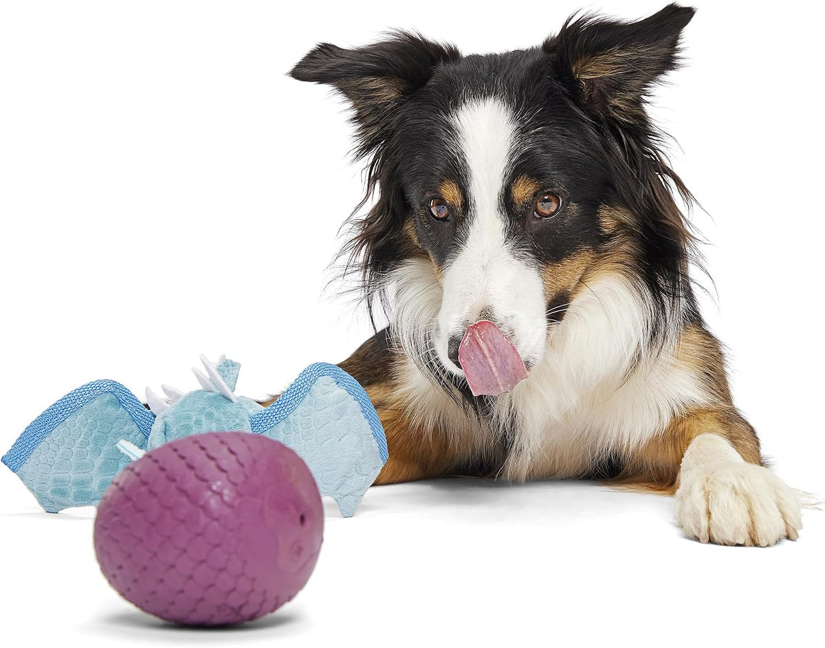 BARK Rip & Reveal Brrrtha The Dragon Interactive 2 in 1  Dog Toy