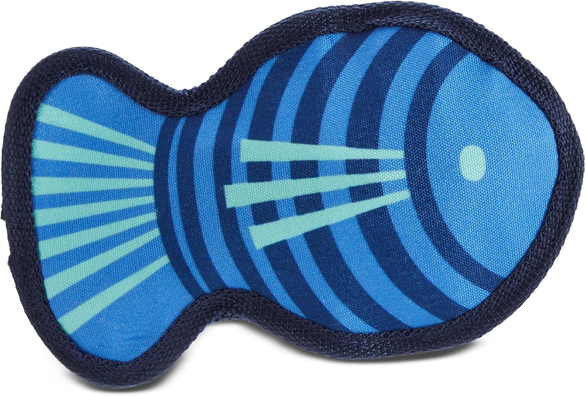 BARK Rip And Reveal Blue Rad Herring Dog Toy