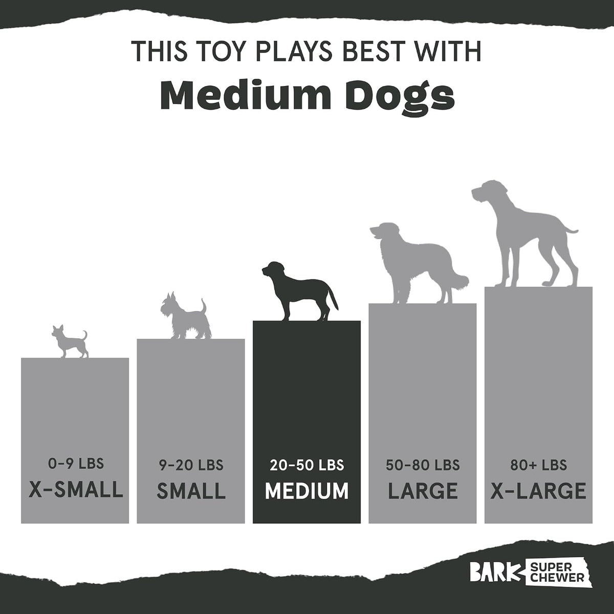 BARK Rip And Reveal Blue Rad Herring Dog Toy