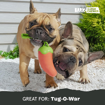 BARK Habanero Pupper Super Chewer Dog Toy