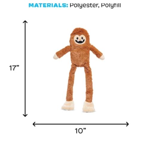 BARK Whip-N-Flip Sasquatch Josh Dog Toy