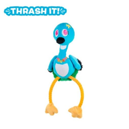 BARK Whip-N-Flip Ani The Nene Goose Dog Toy