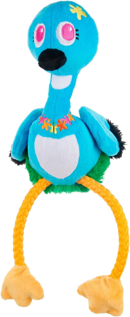 BARK Whip-N-Flip Ani The Nene Goose Dog Toy