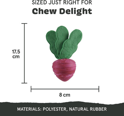 BARK Super Chewer Turnt Up Turnip Dog Toy