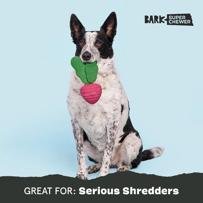 BARK Super Chewer Turnt Up Turnip Dog Toy