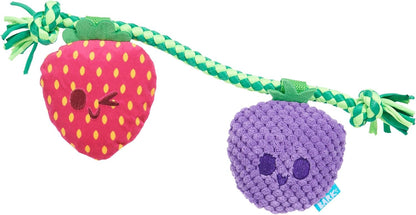 BARK Best Berry Friends Tug Dog Toy