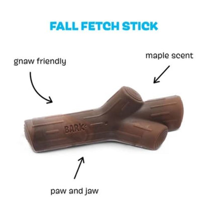 BARK Fall Fetch Stick Super Chewer Dog Toy