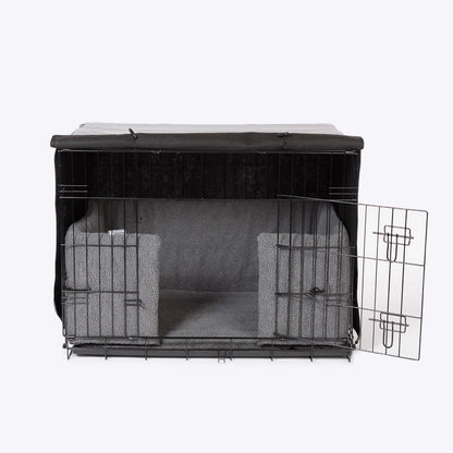 Danish Design Dog Crate Cover - Grey