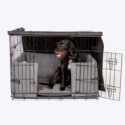 Danish Design Dog Crate Cover - Grey