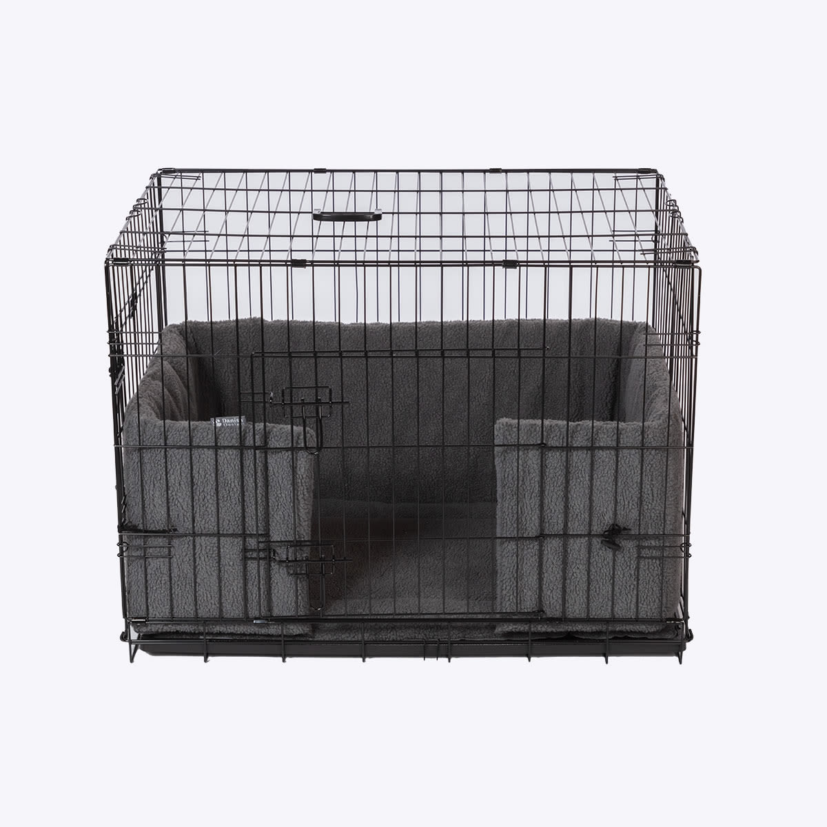 Danish Design Dog Crate Bumper - Grey