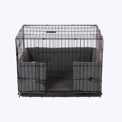 Danish Design Dog Crate Bumper - Grey