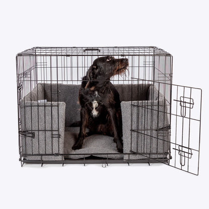 Danish Design Dog Crate Bumper - Grey