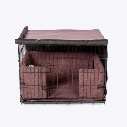 Danish Design Dog Crate Cover - Mauve