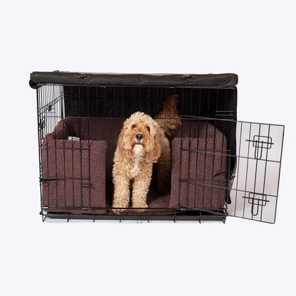 Danish Design Dog Crate Cover - Mauve