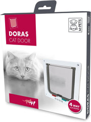 M-Pets Doras 4 Way Locking Cat Door